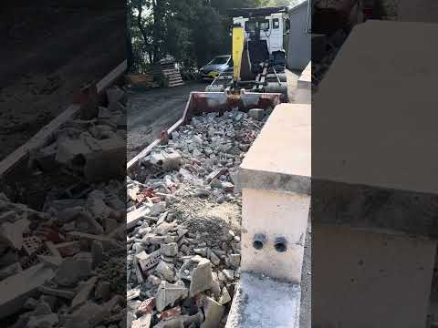 A Dumpster Of Inert Waste 