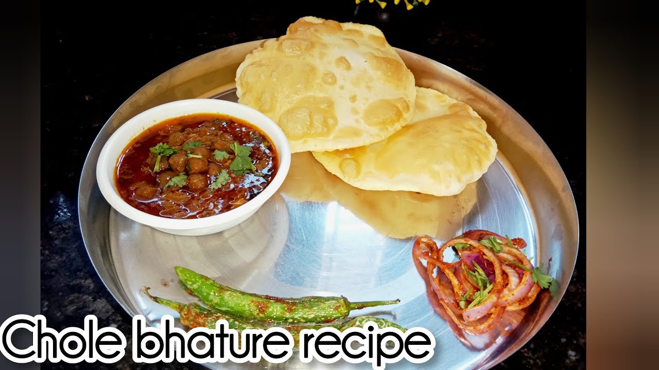 Chole bhature ki aasan recipe l ghar pr banaye punjabi style chole bhature l chole bhature recipe.