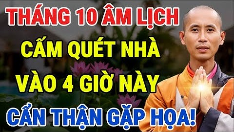 Tháng 10 Âm Lịch: Cấm Quét Nhà Vào 4 Giờ Này, Kẻo Gặp Họa - Hại Cả Gia Đình