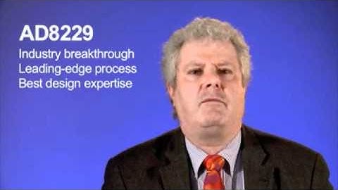 AD8229- High temperature, Low Noise Instrumentation Amplifier