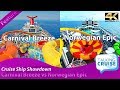 Carnival Breeze vs Norwegian Epic - Cruise Ship Showdown (2018) Carnival Breeze vs Norwegian Epic - Cruise Ship Showdown (2018)