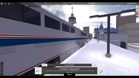 ROBLOX Rails Unlimited Amtrak Polar Express Train Part 1