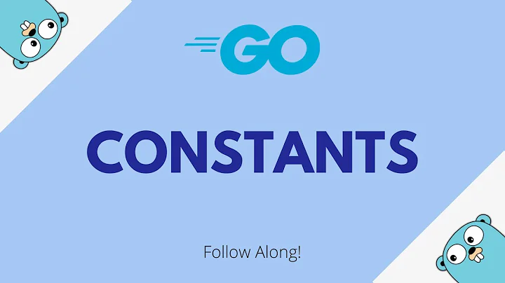 Constants in Go [Go from Beginners #7]