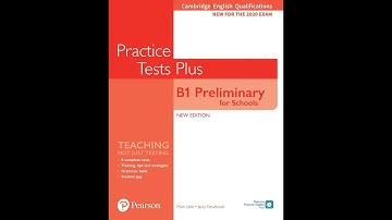 Practice Test Plus B1 Preliminary - Listening TEST 2