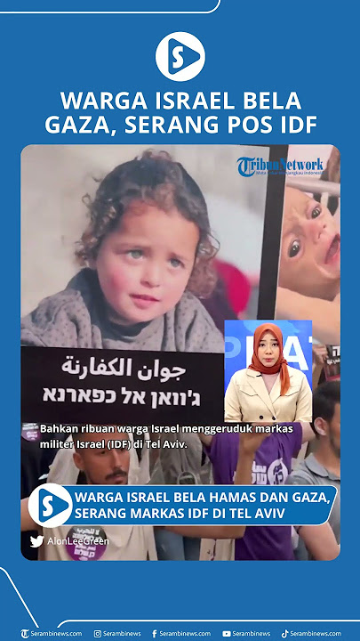 Warga Israel Berbalik Bela Hamas dan Murka Gaza Dibom, Kepung Markas IDF di Tel Aviv