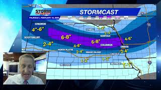 WINTER STORM UPDATE! #Nebraska #snow