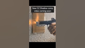 Test of the CZ shadow compensator prototype #czshadow #czpistol