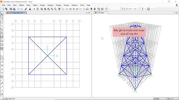 SAP2000 - Kích hoạt cửa sổ thể hiện