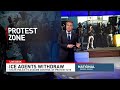 ICE agents leave site of volatile protests at Newark detention center, state police to step in