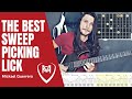 The best sweep picking lick 