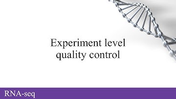 Experiment level quality control