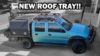 I bought a cheap ROOF TRAY off Ebay for my UTE!!! // Installing roof racks