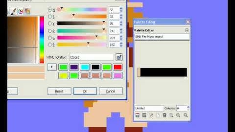 GIMP indexing tutorial