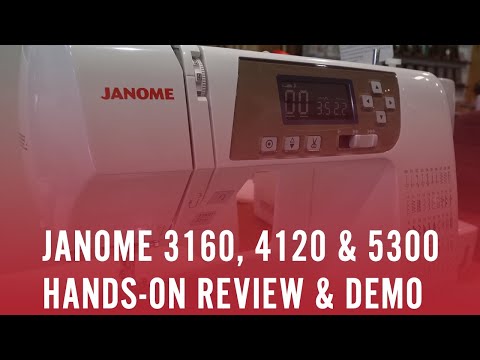 Video: Janome symaskine: beskrivelse, funktioner, anmeldelser