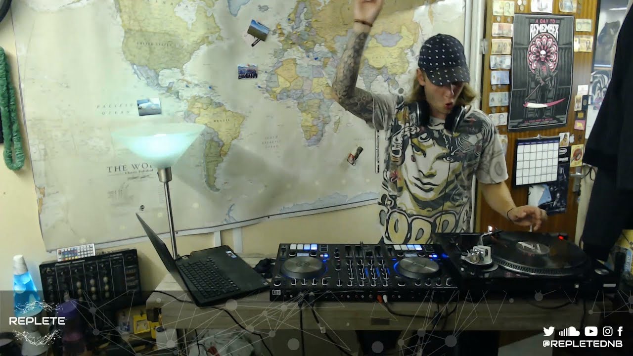 Replete Live Stream #2 Filthy Drum and Bass Mix