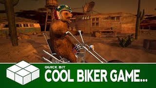 Quick Bit - The Cool Biker Game (With A Temporary Name) | Early Alpha Gameplay screenshot 1