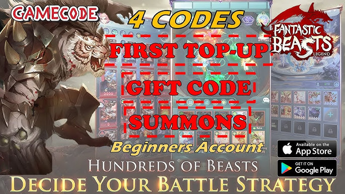 Fantastic Beasts Legend Codes - Try Hard Guides