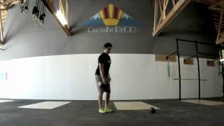 Dumbbell Hang Split Snatch