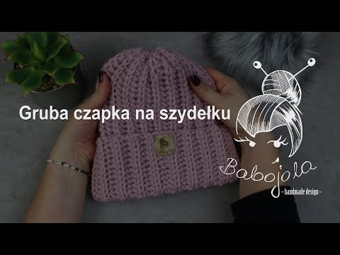 Wideo: Jak Na Szydełku Wykonać Czapkę Zimową