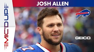 Josh Allen Mic'd Up in Buffalo Bills' Shutout Win Over Houston Texans!
