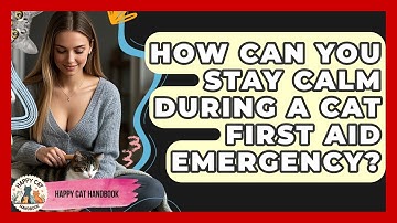 How Can You Stay Calm During A Cat First Aid Emergency? - Happy Cat Handbook