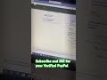 #shorts #paypal Setting Up Your Verified UK PayPal