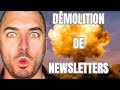 Dmolition de newsletters sur bonzaipro  tugan bara