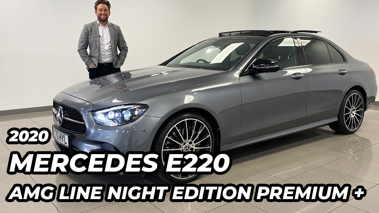 2020 Mercedes E220 2.0D AMG Line Night Edition Premium Plus