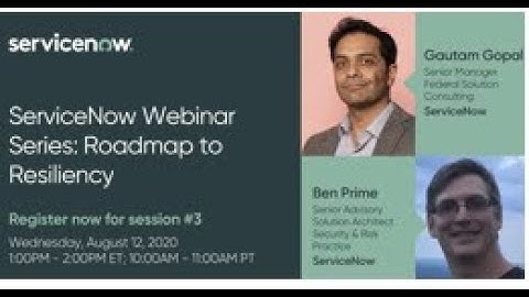 Continuous Monitoring, Risk Compliance Roadmap to Resiliency Webinar Series Part 3