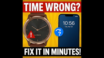 Garmin Vivomove Time Wrong or Out of Sync? Here’s How to Fix It FAST!