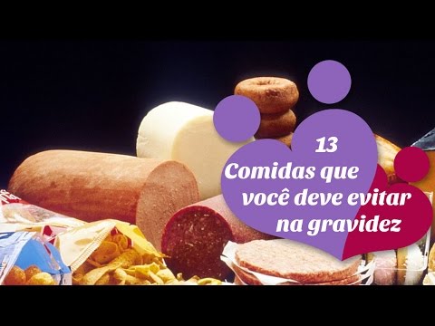 13 comidas que você deve evitar na gravidez