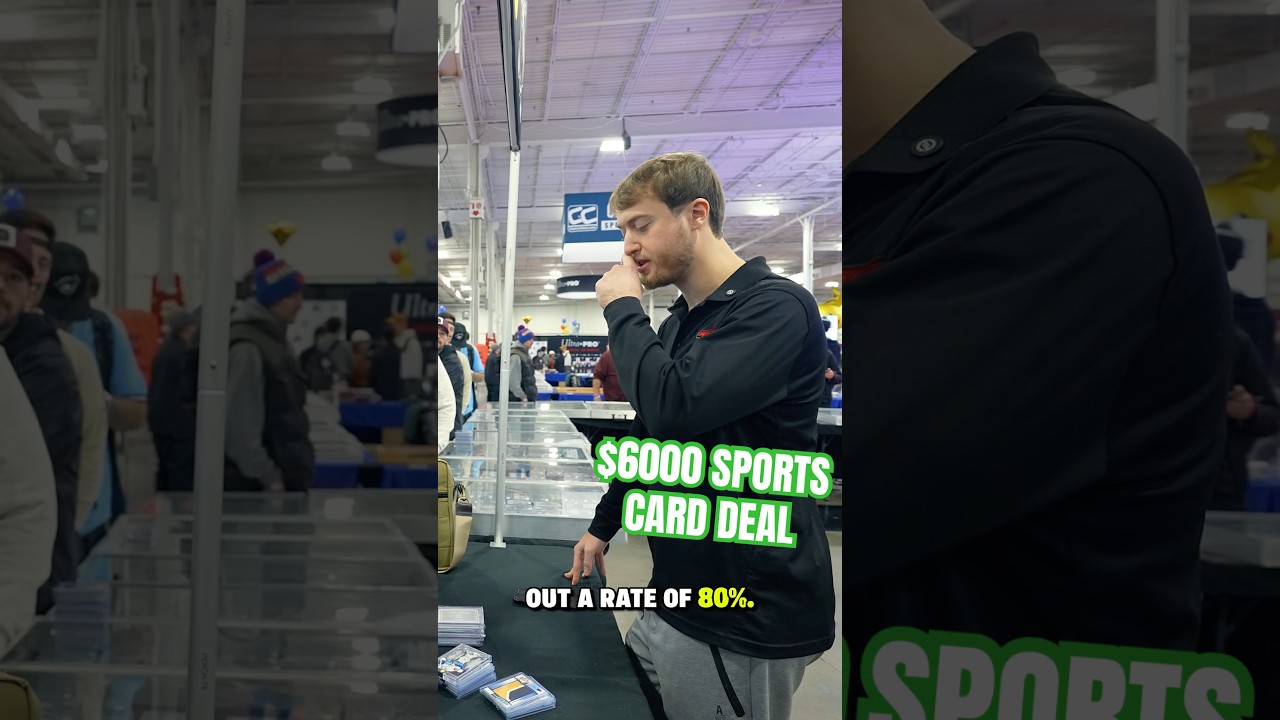 $6,000 Sports Card Negotiation for some very RARE Hockey 🐐s!