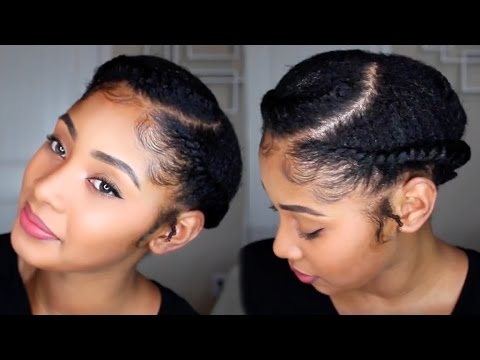 How To Protect Strengthen Natural Hair For Winter Cute Halo Protective Style