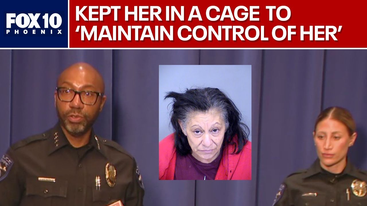 Girl found in makeshift cage; grandma arrested - YouTube