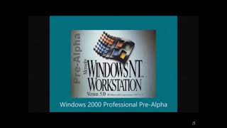 Windows 2000 Professional Pre-Alpha