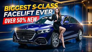 New 2026 Mercedes S Cl Facelift Bigger Grille, Illuminated Star & 50% New Parts