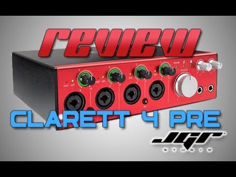 Focusrite Clarett 4 Pre Recensione Tutorial Italiano