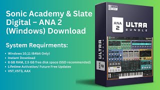 How To Download Sonic Academy Slate Digital Ana 2 Windows