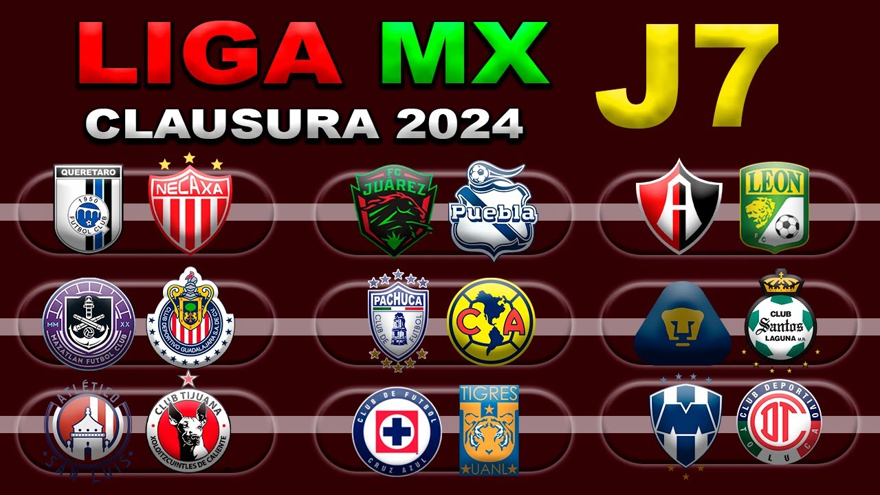 FECHAS, HORARIOS Y CANALES PARA LA JORNADA 7 DE LA LIGA MX CLAUSURA ...