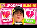 Cita o Pasar de Streamer ❤️🤔💔  SMASH O PASS 🔥 | ¿Qué Prefieres? | Play Quiz de Streamers