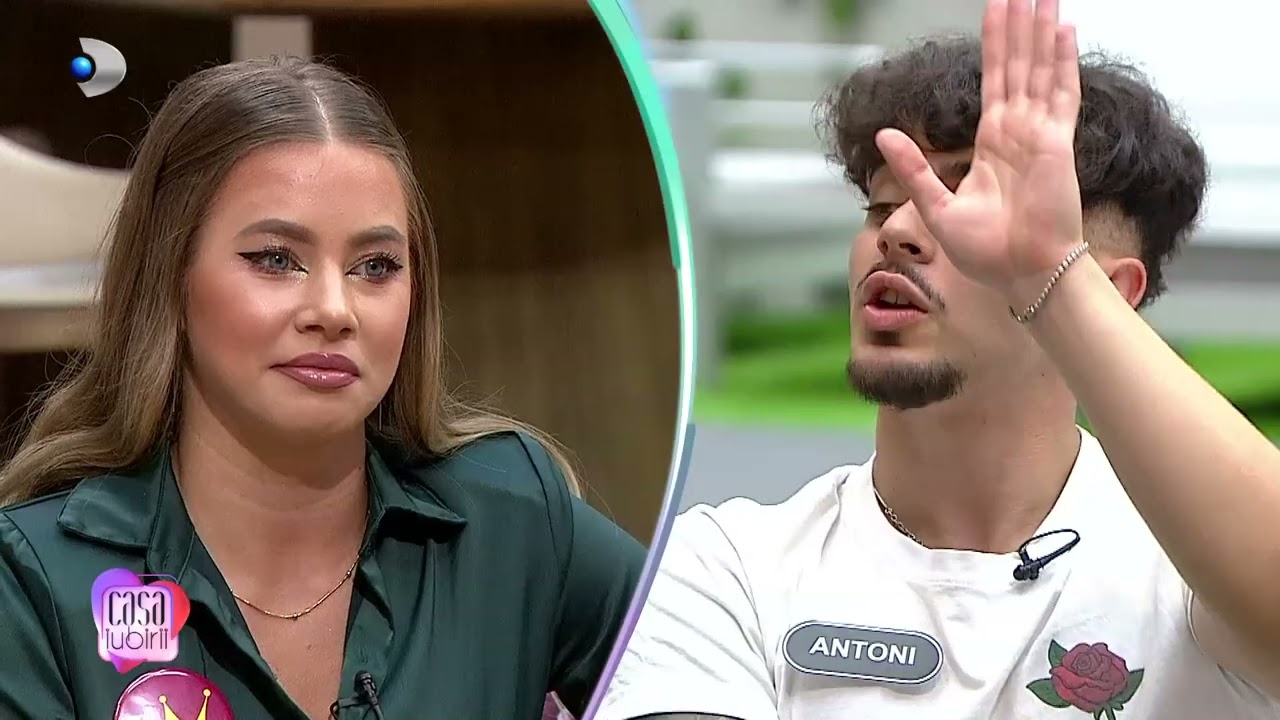 Casa Iubirii - Lui Antoni nu i-a picat bine sa o vada pe Larisa in lacrimi la plecarea lui George!