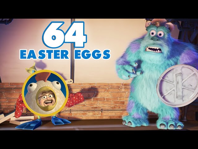 Every Easter Egg In Monsters Inc - YouTube