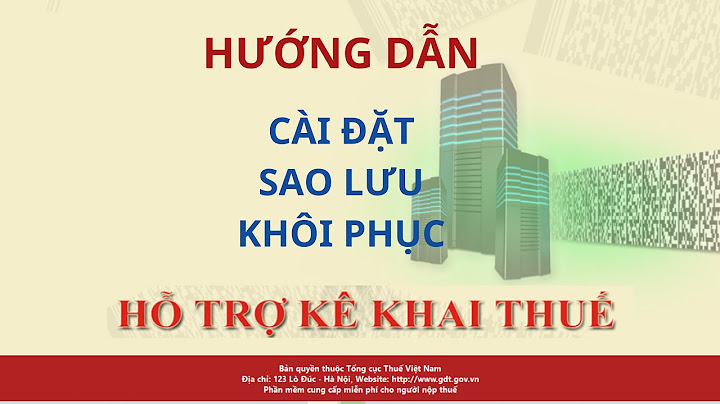 Hướng dẫn phục hồi dữ liệu vào htkk 3.8.0 năm 2024