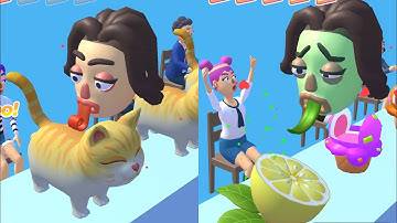 Licking Run 👅🍗🍨🍧🍰🌶: All Levels Gameplay Walkthrough Android, iOS NEW UPDATE