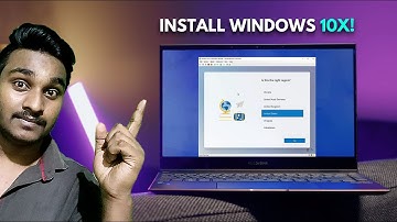How To Install WIndows 10X On Your Windows Device Tamil!