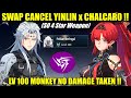 Swap cancel yinlin x chalcaro vs lv 100 monkey no dmg taken  hazard zone  tower of adversity