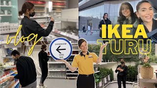 IKEA TURU VE ALIŞVERİŞİ | NELER ALDIM ? | ARKADAŞLARIMIZLA YEMEĞE GİTTİK| EV HEDİYEMİZ | VLOG