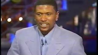 Soft Spoken Jalen Rose Appears on Inside The NBA in 2002