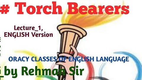 #Torch Bearer ,Lecture-1, English Version