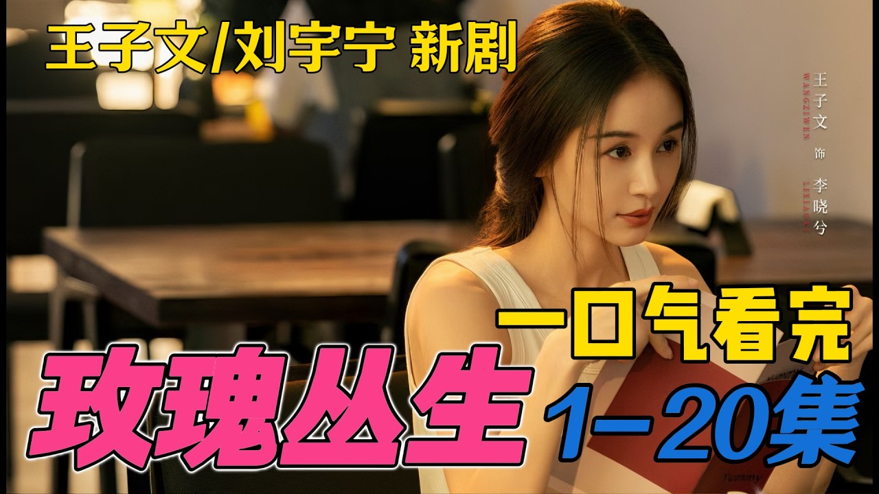 一口气看完《玫瑰丛生》1-20集 王子文 刘宇宁 蒋欣 新剧  即将大结局